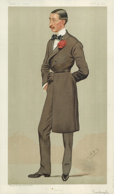 Robert Armstrong Yerburgh, Chester, 19 oktober 1893, Vanity Fair cartoon door Leslie Matthew Ward